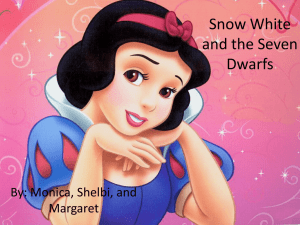 Snow White's psychological disorder