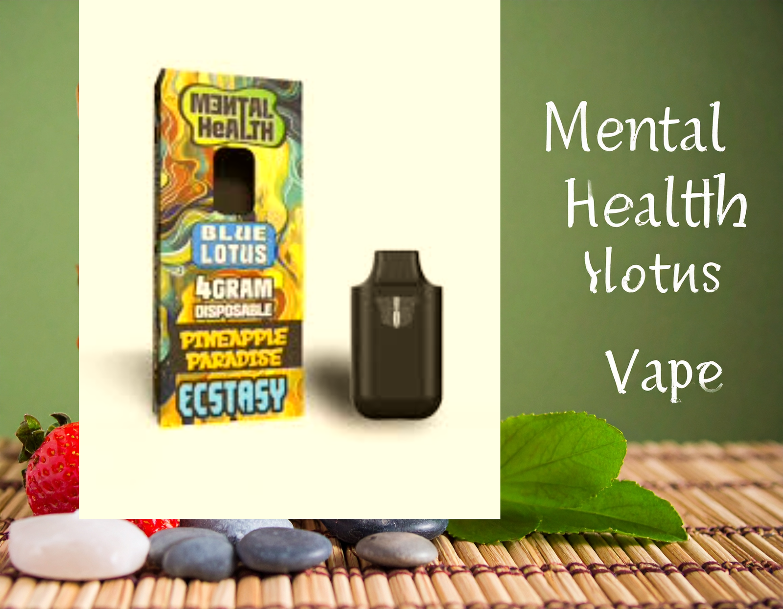 Mental Health Blue Lotus Vape
